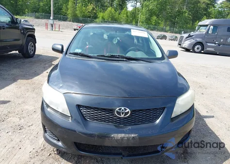2009 Toyota Corolla Le z USA, uszkodzony, nr VIN 2T1BU40E99C062855